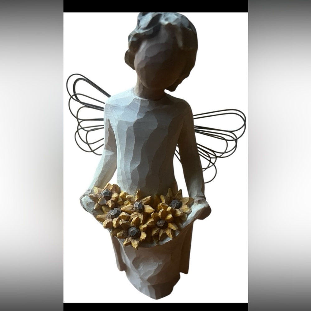 Willow tree Angel Figurine with Sunflowers titled Sunshine